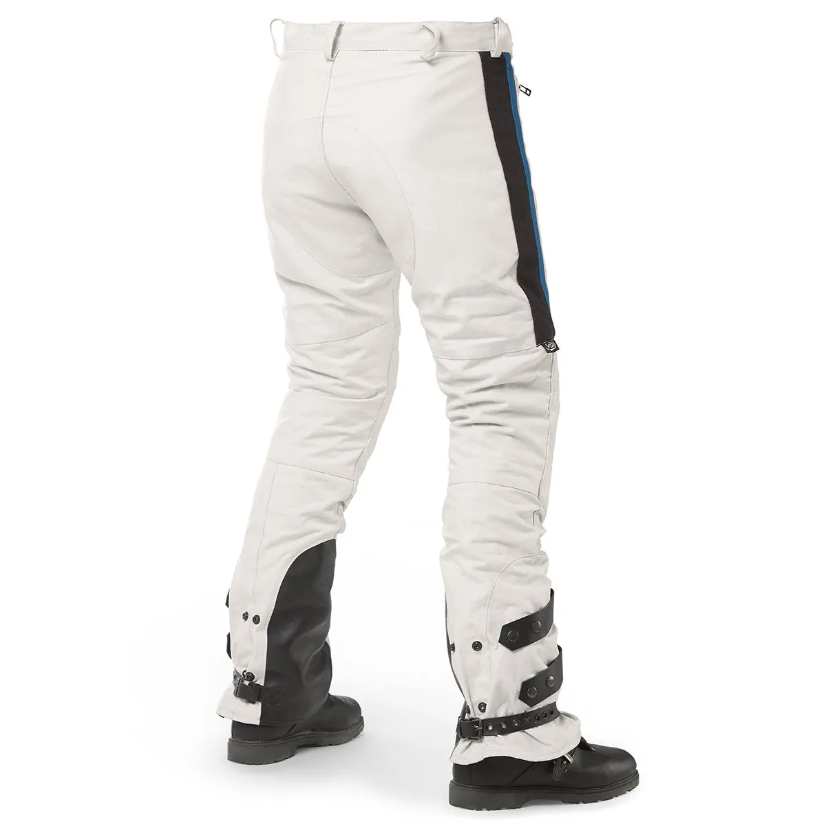 FUEL RALLY RAID MOTORCYCLE PANTS - WHITE