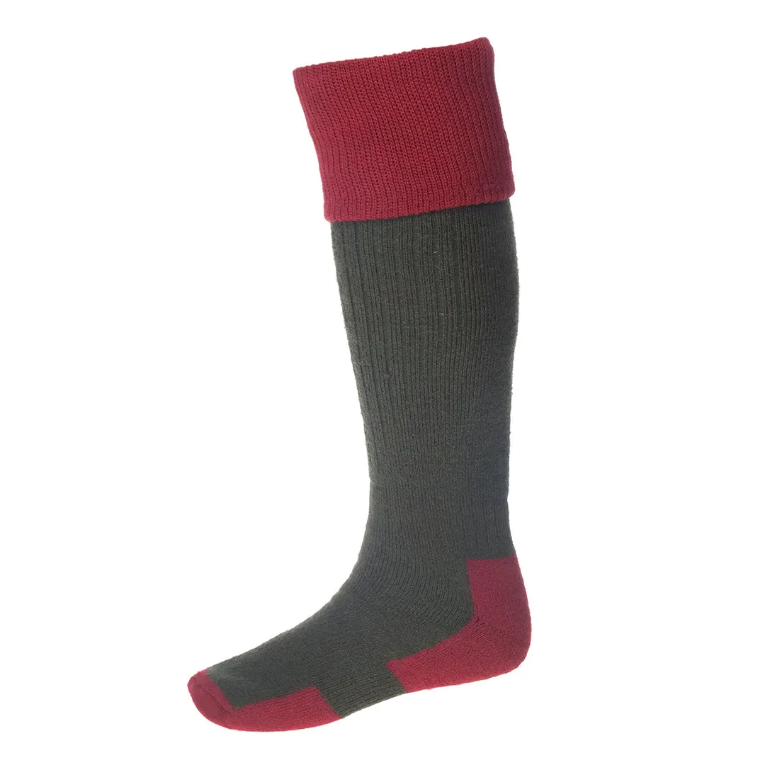 Glenshiel Sock - Spruce by House of Cheviot