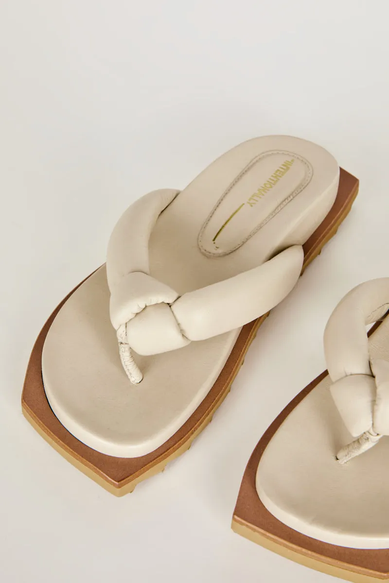 GOODY SANDAL NATURAL SOLE