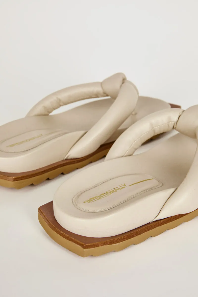 GOODY SANDAL NATURAL SOLE