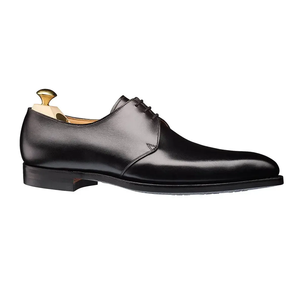 Highbury Black Calf Derby Shoes