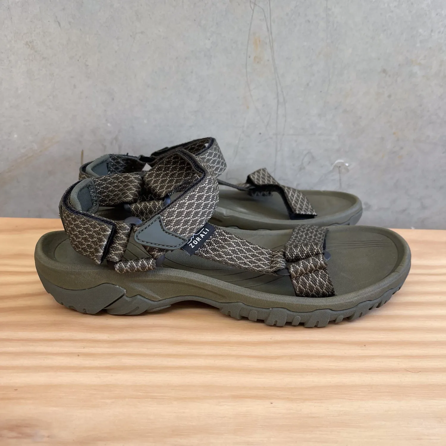 Impeccably Imperfect Trailblazer Sandal Olive