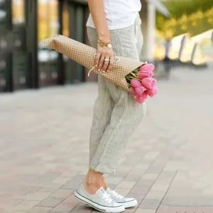 Ivyshape | Casual Straight Trouser Pants for Women