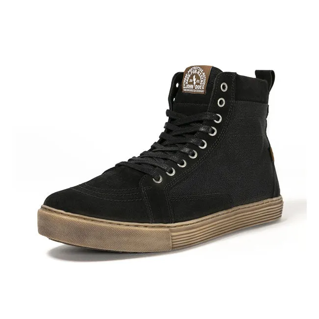 JOHN DOE MOTORCYCLE SNEAKERS NEO BLACK/ BROWN CE