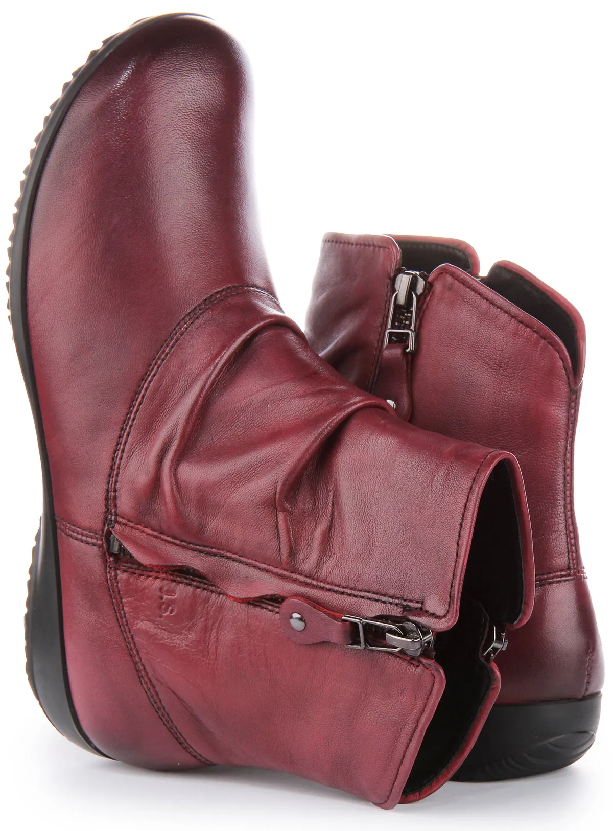 Josef Seibel Naly 24 In Burgundy For Women