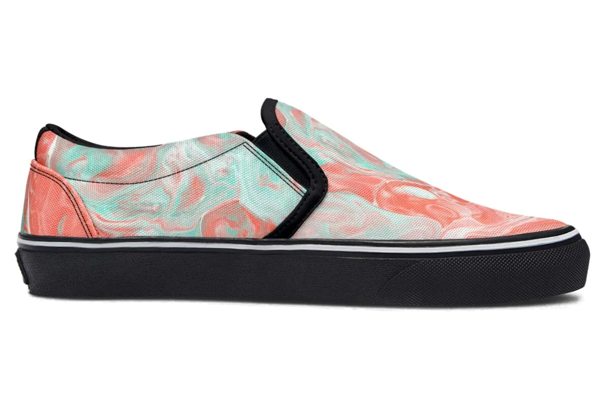 Marble Slip on Shoes