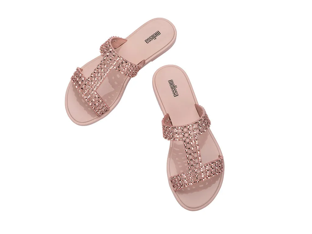 Melissa Glowing Slide AD Pink-Rose Slipons