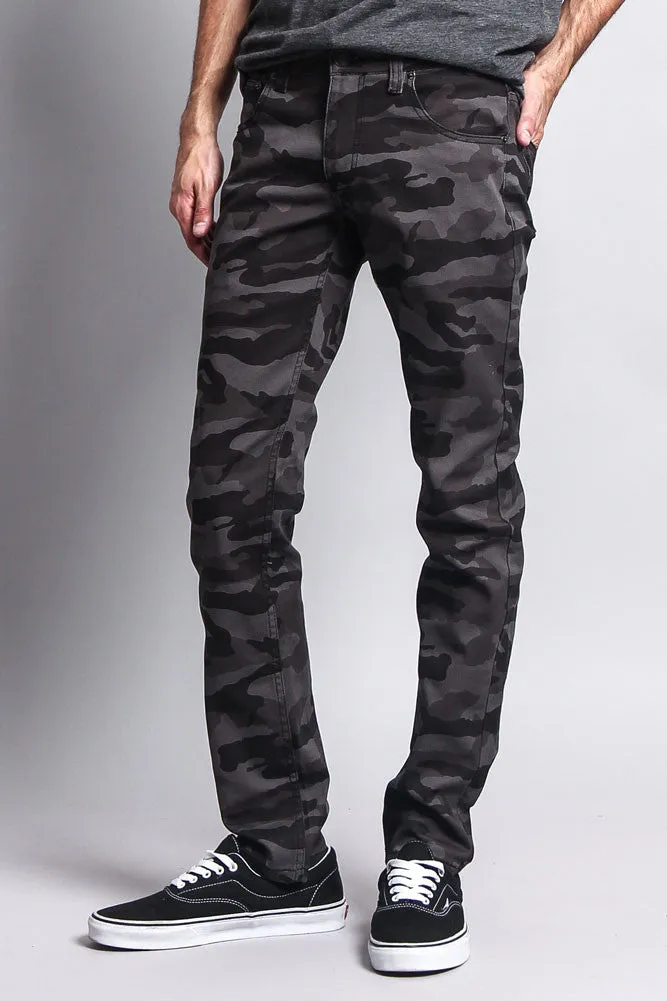 Men's Camo Skinny Jeans