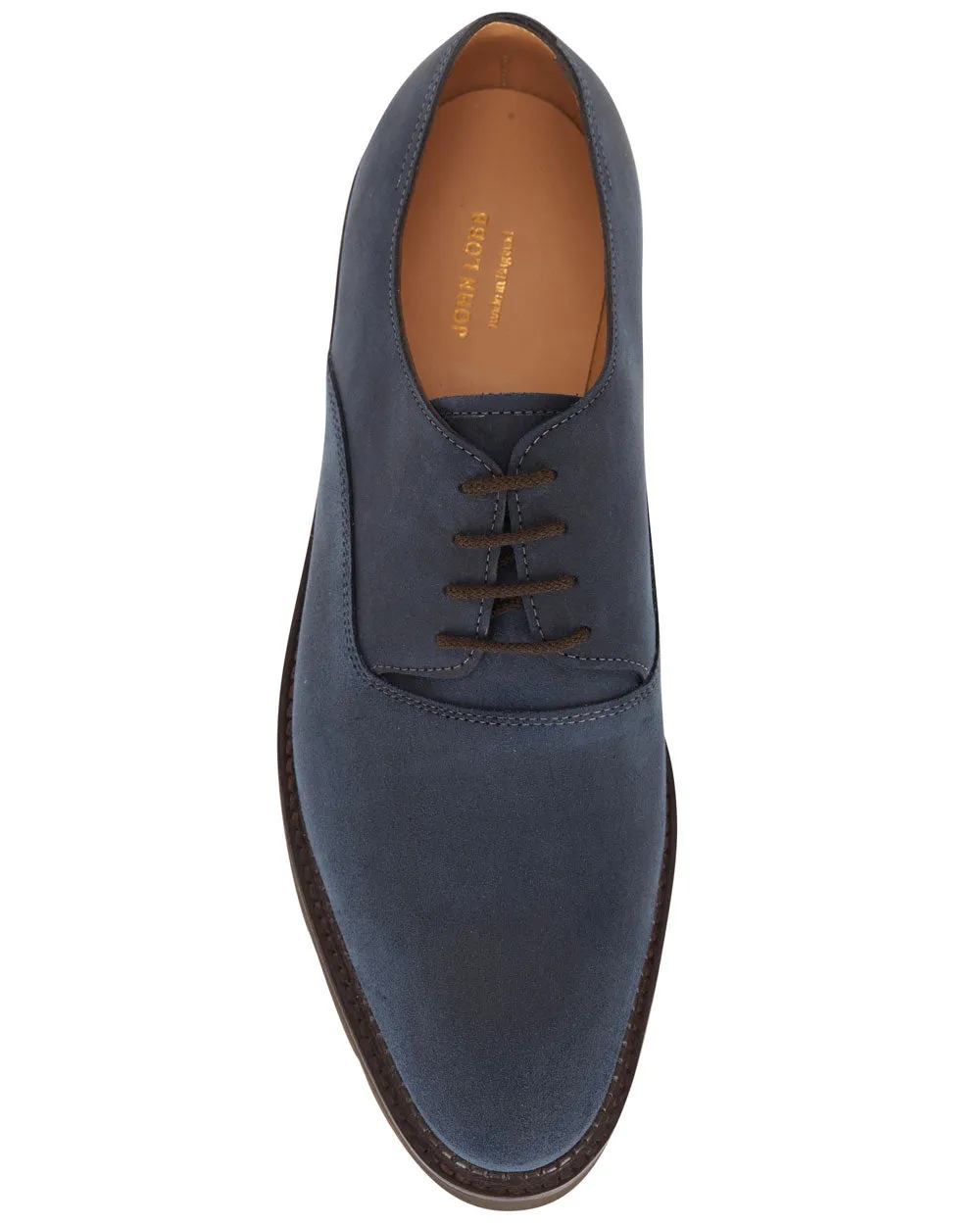 Milton Derby Shoe in Teal