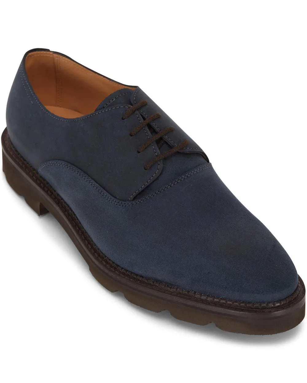 Milton Derby Shoe in Teal