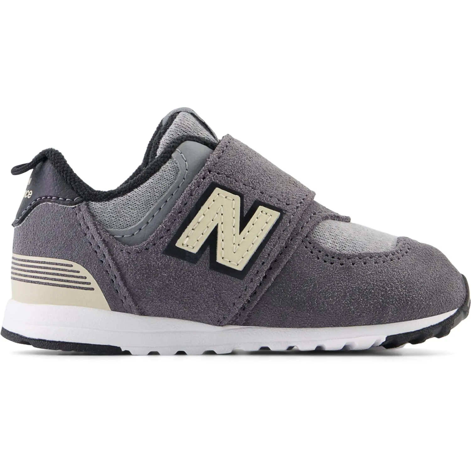 New Balance 574 NEW-B Hook & Loop Sneakers Magnet