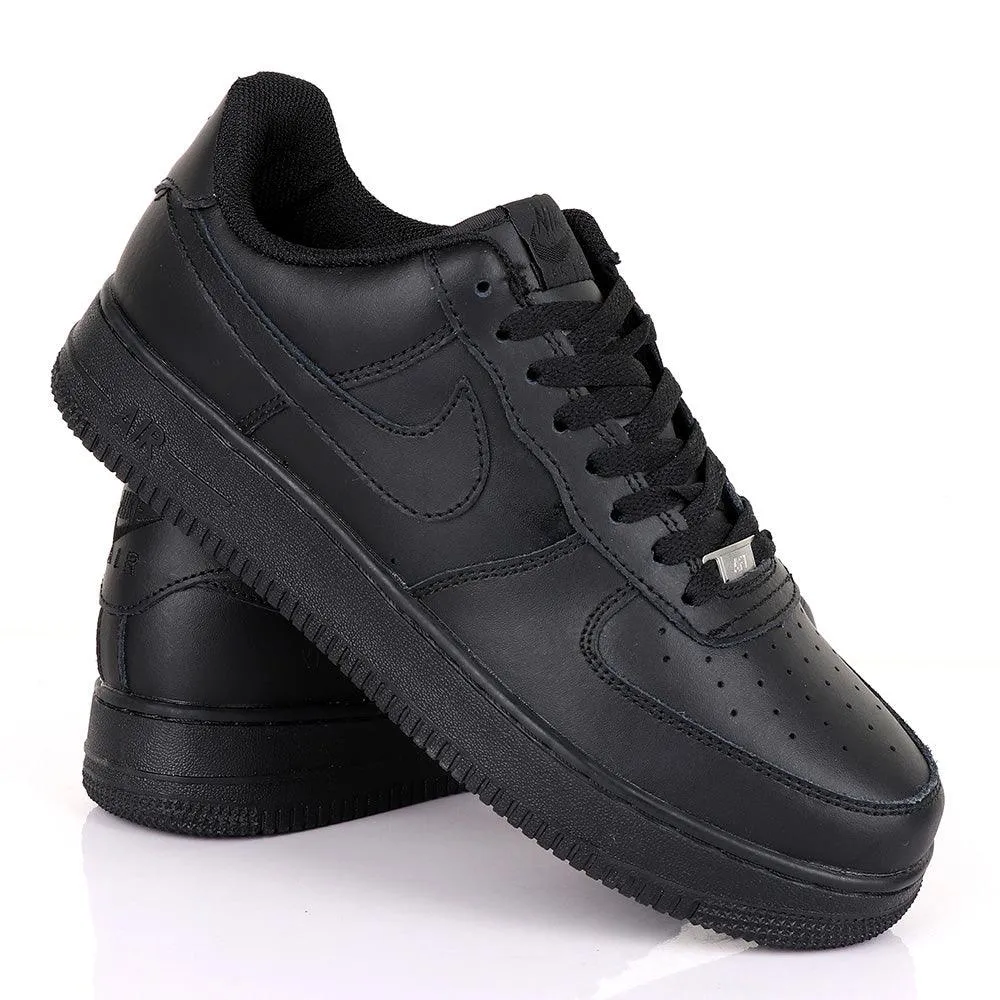 NK Air Force 1"07 Black Sneaker