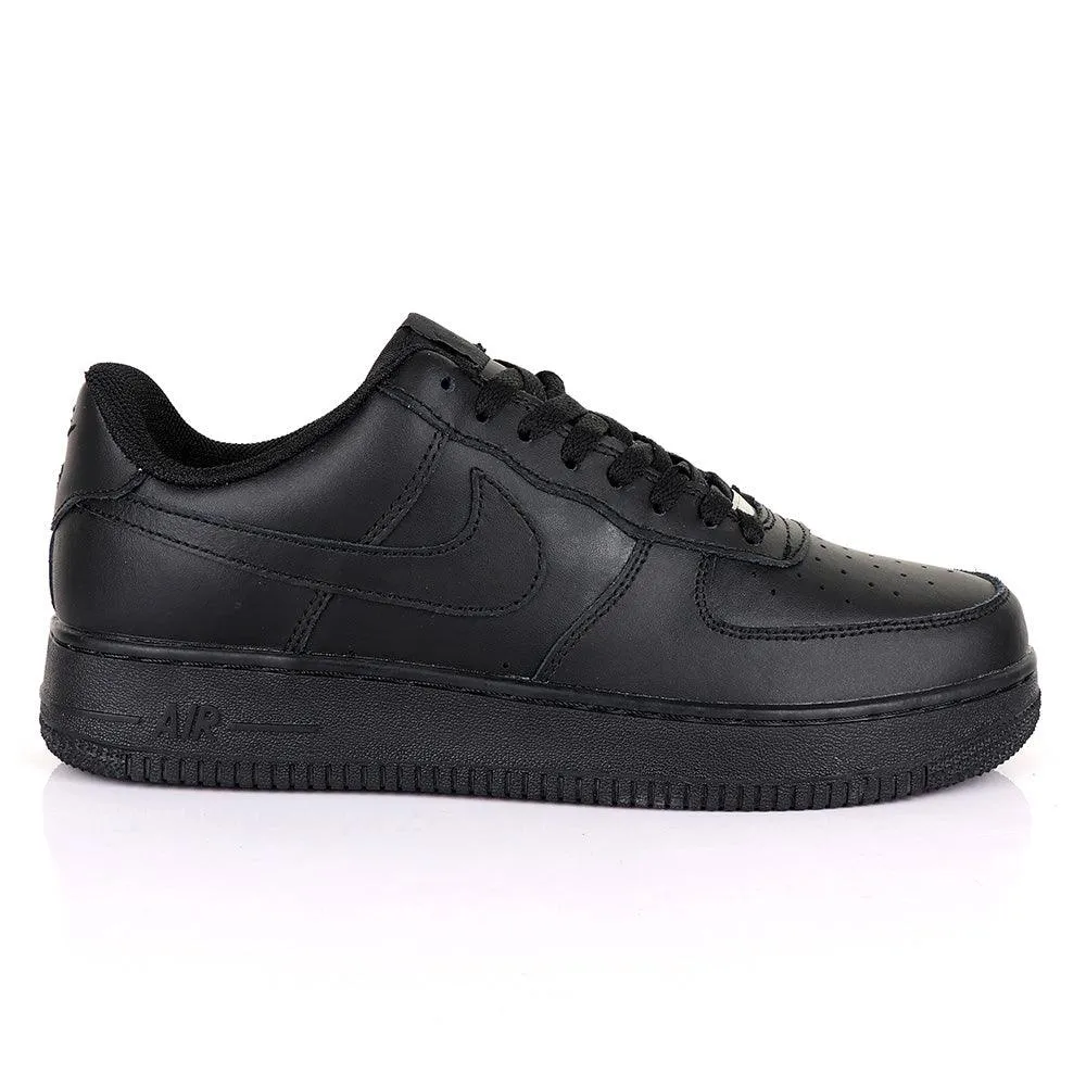 NK Air Force 1"07 Black Sneaker