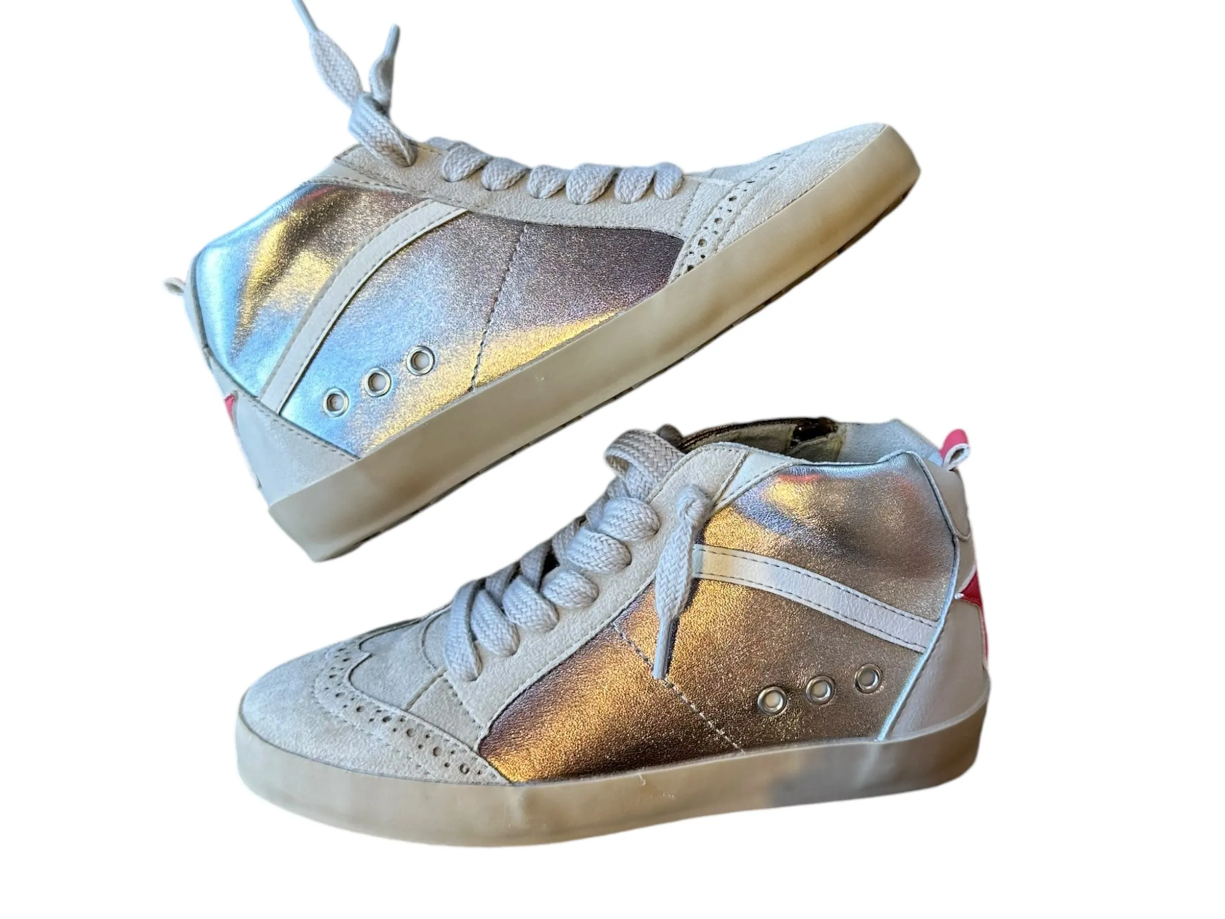 Pewter Riley High Top