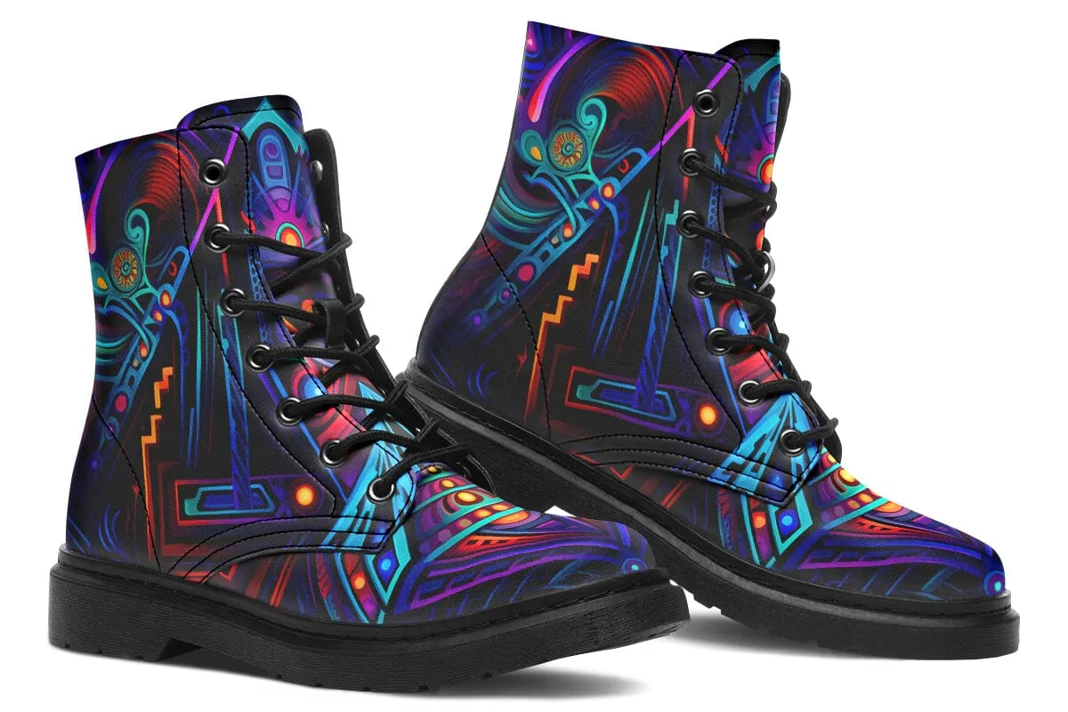 Pinball Combat Boots