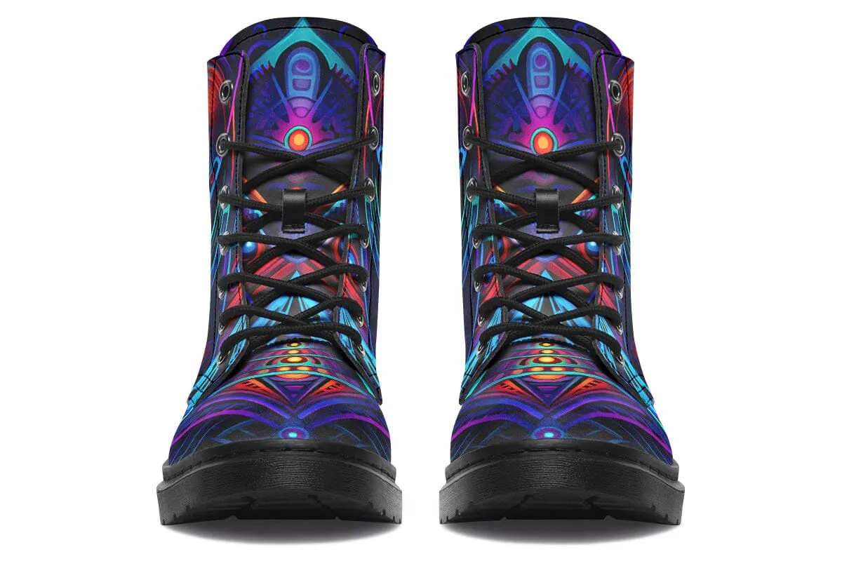 Pinball Combat Boots