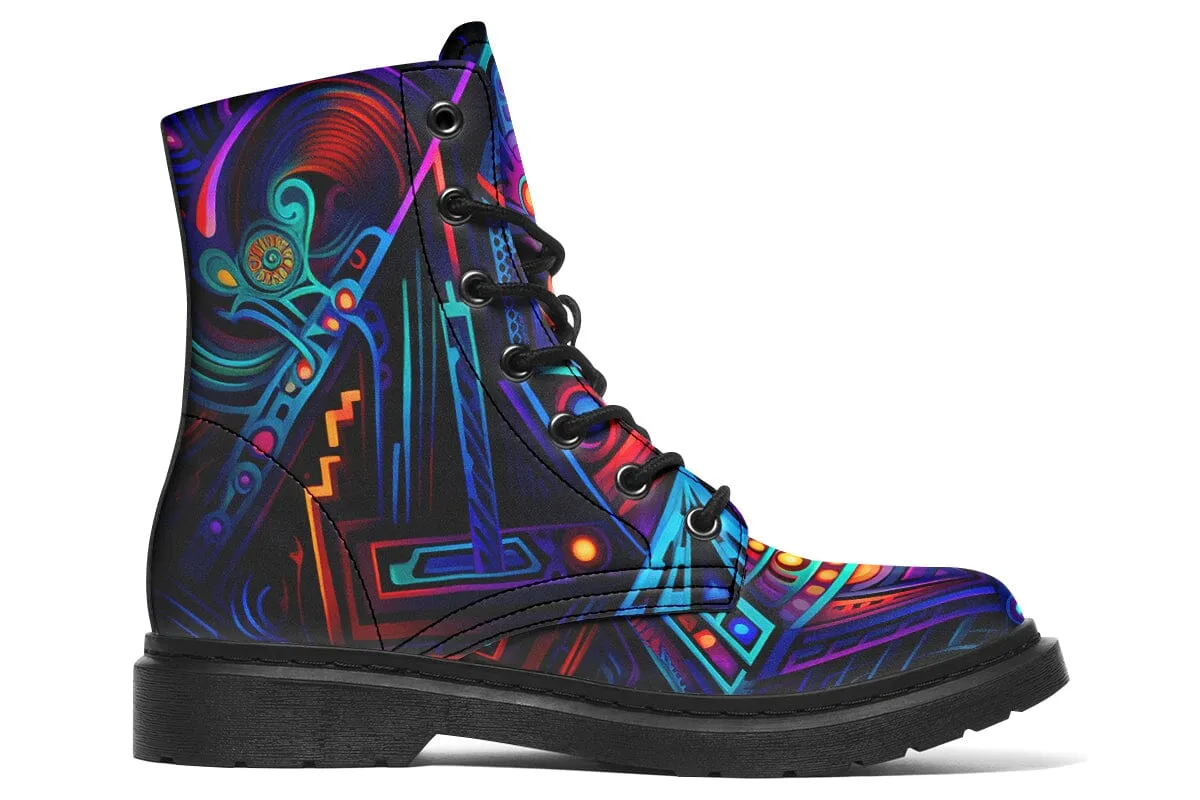 Pinball Combat Boots