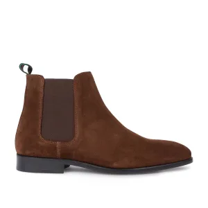 PS Paul Smith - Gerald Chelsea Boots in Brown Suede