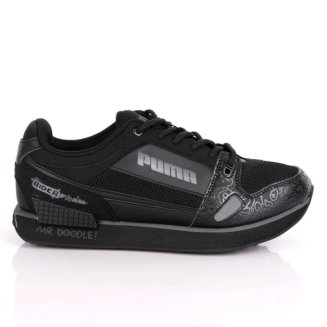 Puma Mr Doogle Rider Sneaker-Black