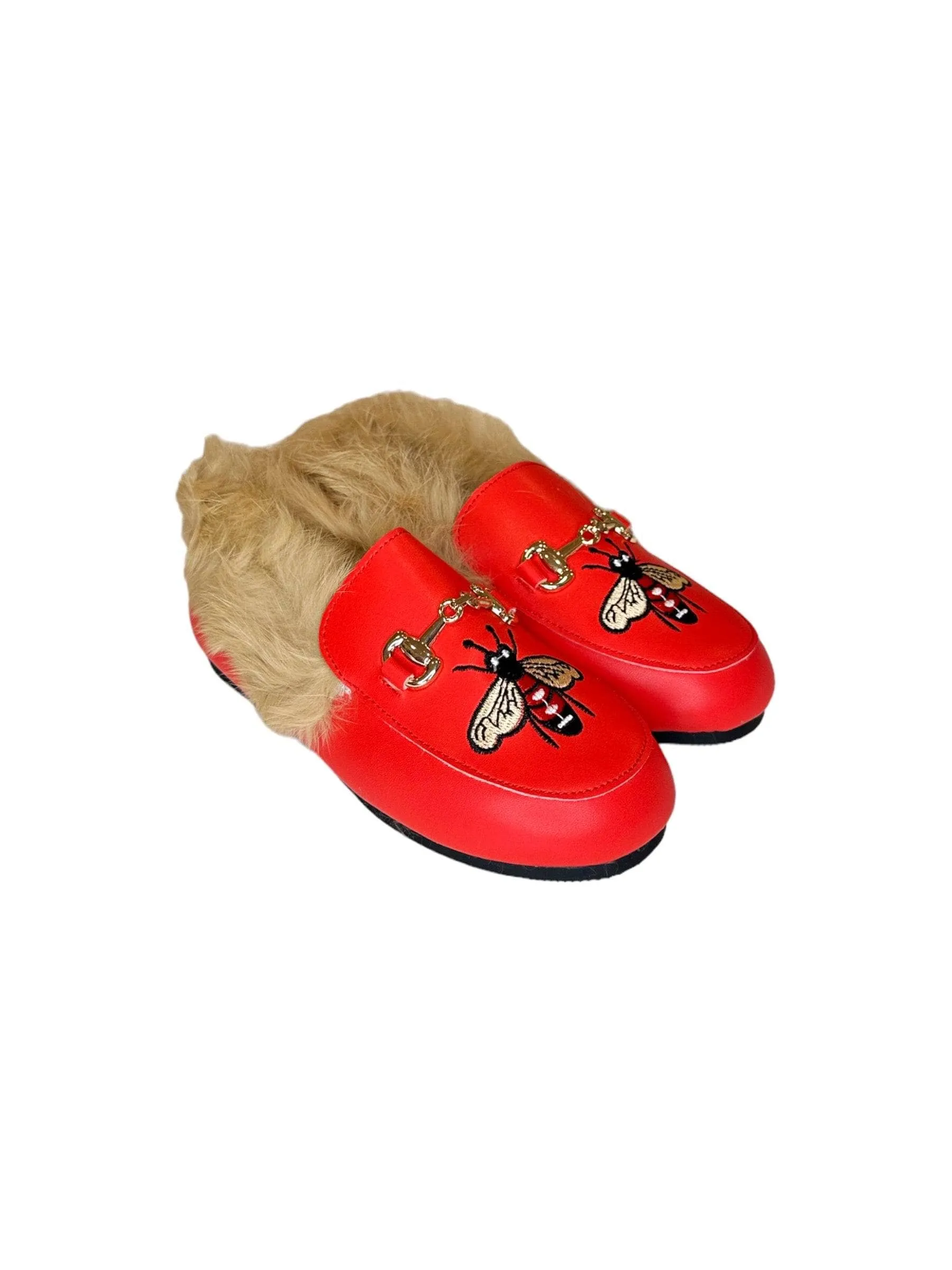 Queen Bee Faux Fur Loafer