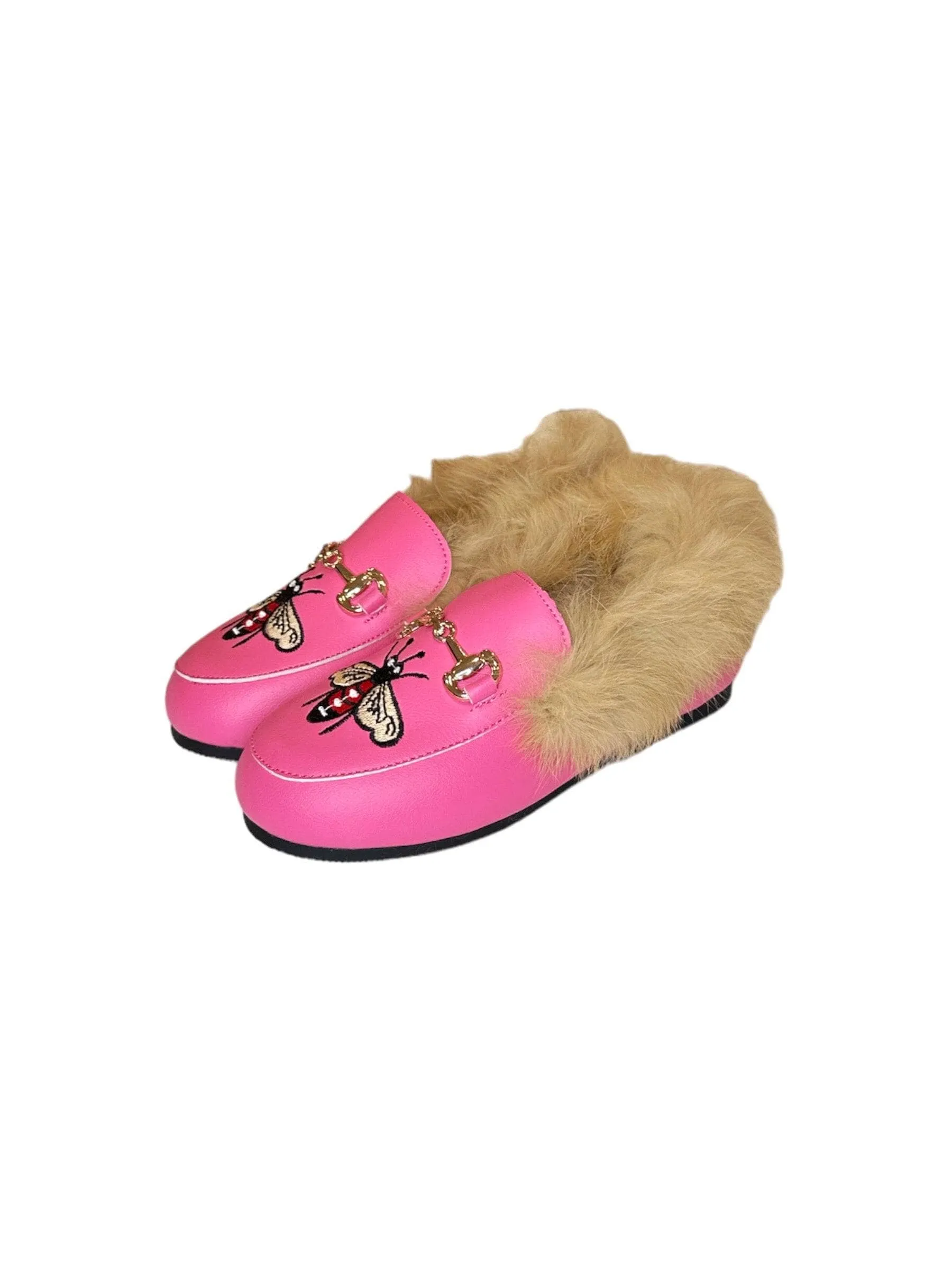 Queen Bee Faux Fur Loafer