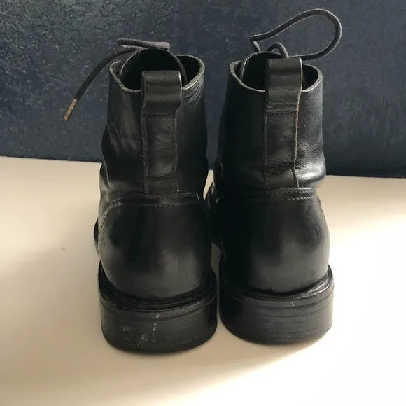 Rag and Bone Black Combat Boots