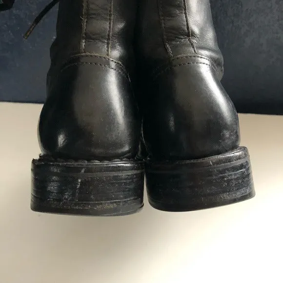 Rag and Bone Black Combat Boots