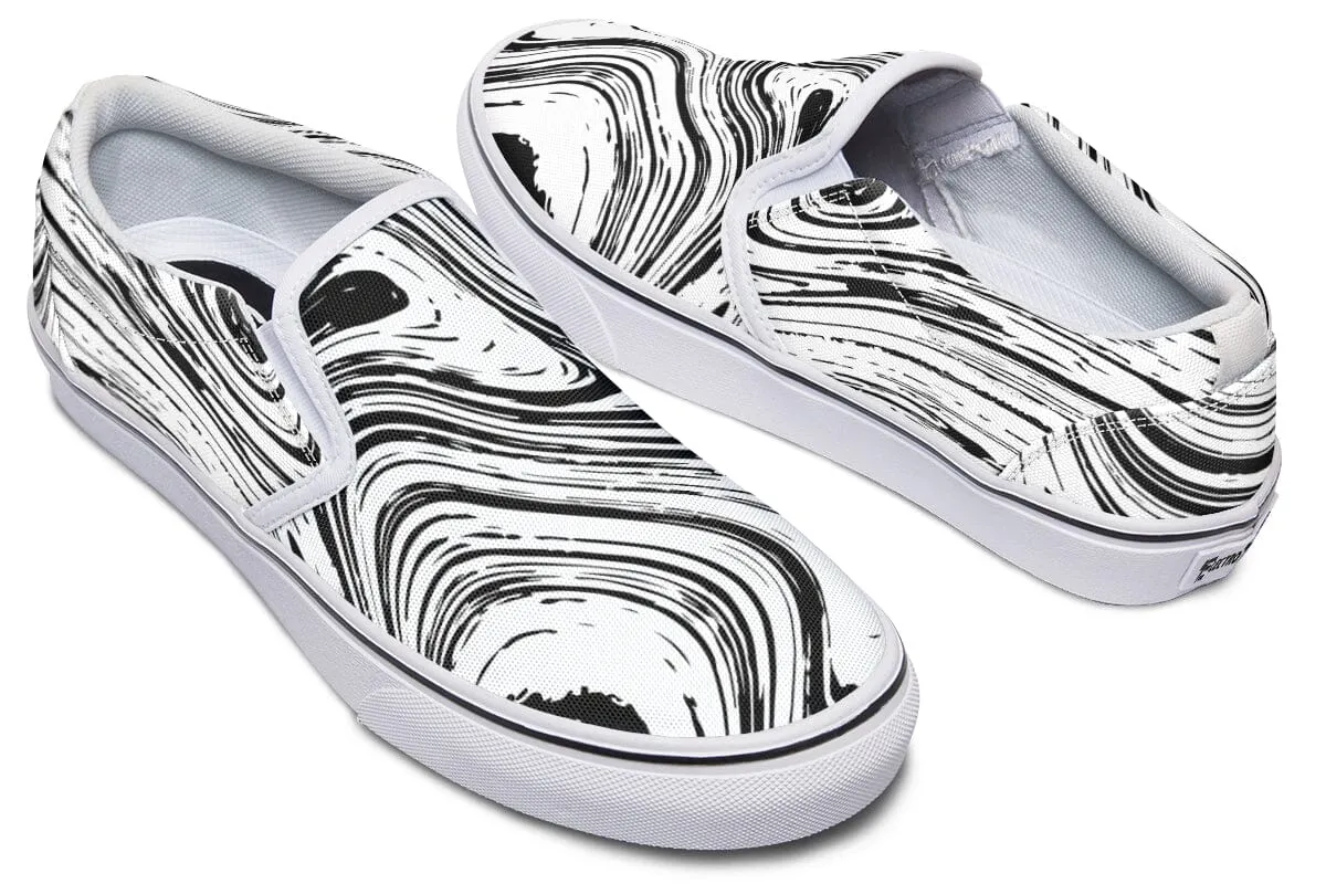 Retro Electro Slip on Shoes