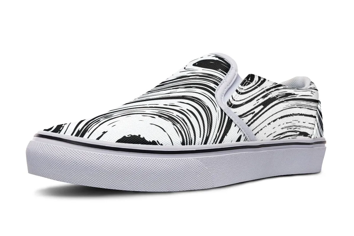 Retro Electro Slip on Shoes