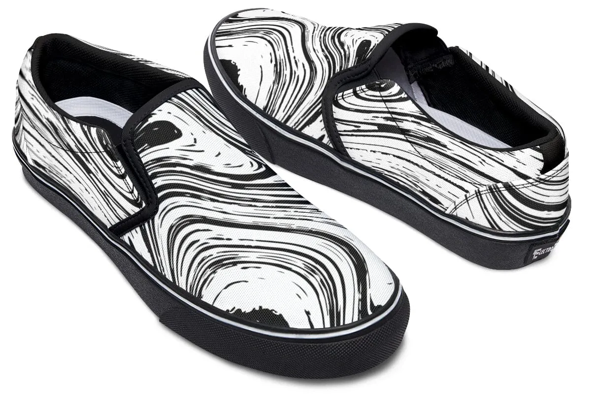 Retro Electro Slip on Shoes