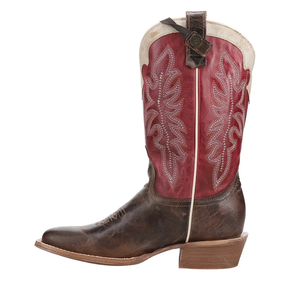 Ride 'em Cowgirl CCS Embroidered Square Toe Cowboy Boots