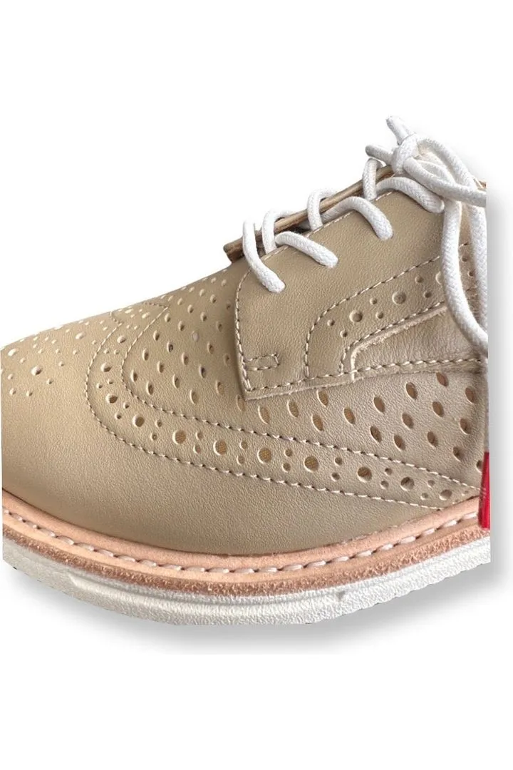 ROLLIE BROGUE RISE PUNCH - LATTE