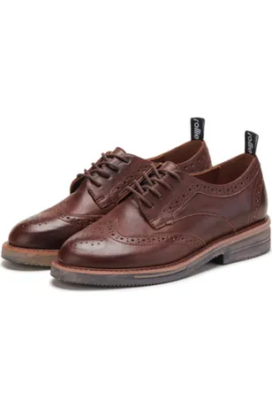 ROLLIE BROGUE RISE - VINTAGE MOCHA