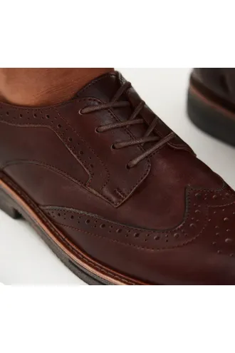 ROLLIE BROGUE RISE - VINTAGE MOCHA