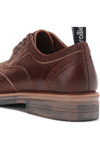 ROLLIE BROGUE RISE - VINTAGE MOCHA