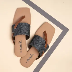 Shalimar Qila Side Toe Flats