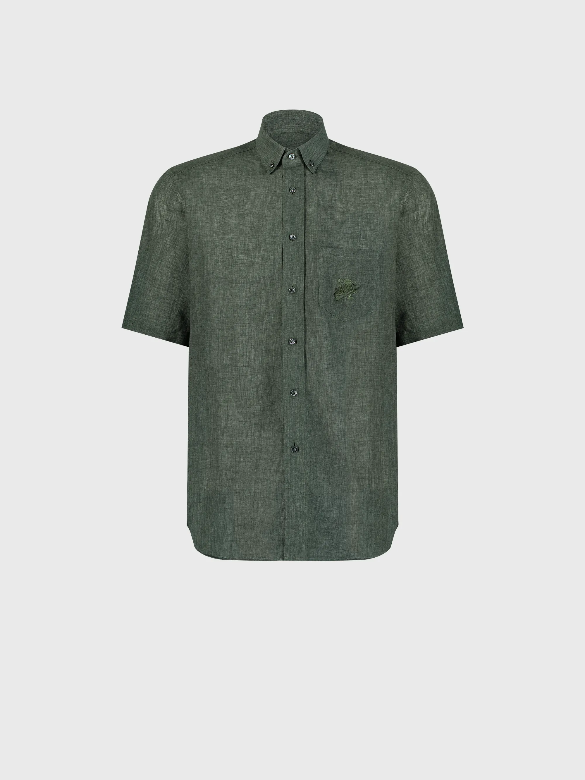 Short Sleeve Linen Shirt