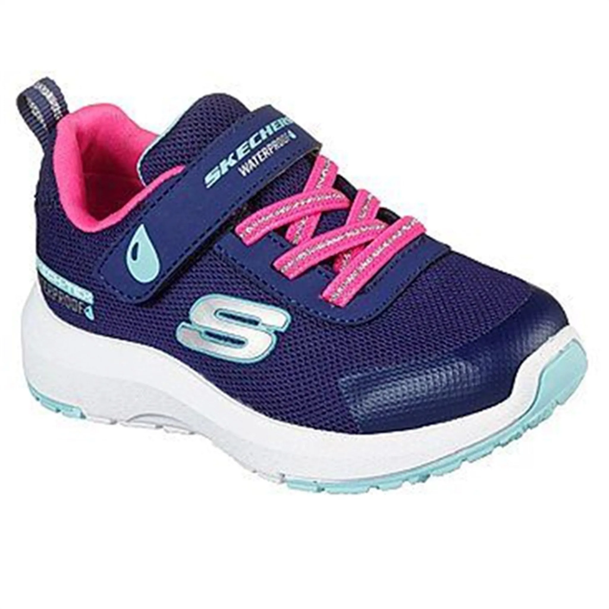 Skechers Dynamic Tread Misty Magic Sneakers Waterproof Navy pink