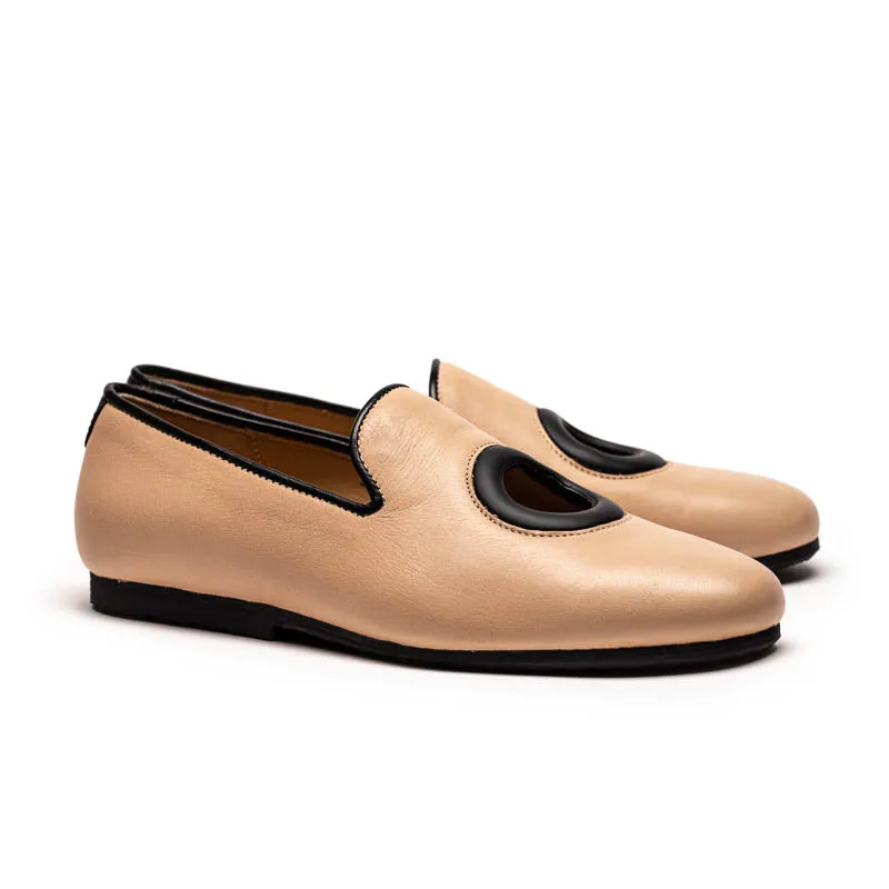 SS24 FONTANA Neutral | Leather Loafers