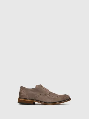 Tan Derby Shoes