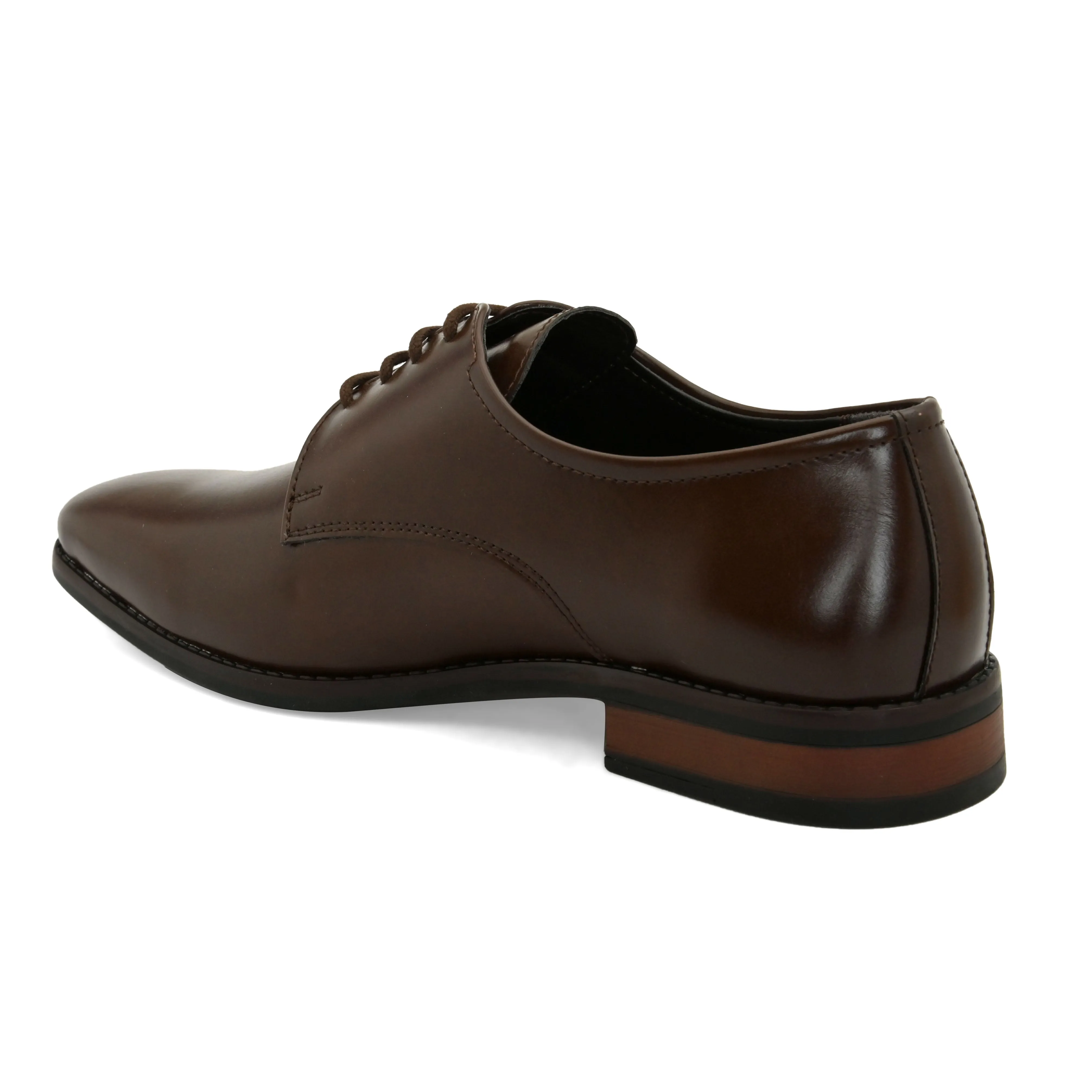 Topline Brown Derby Shoes