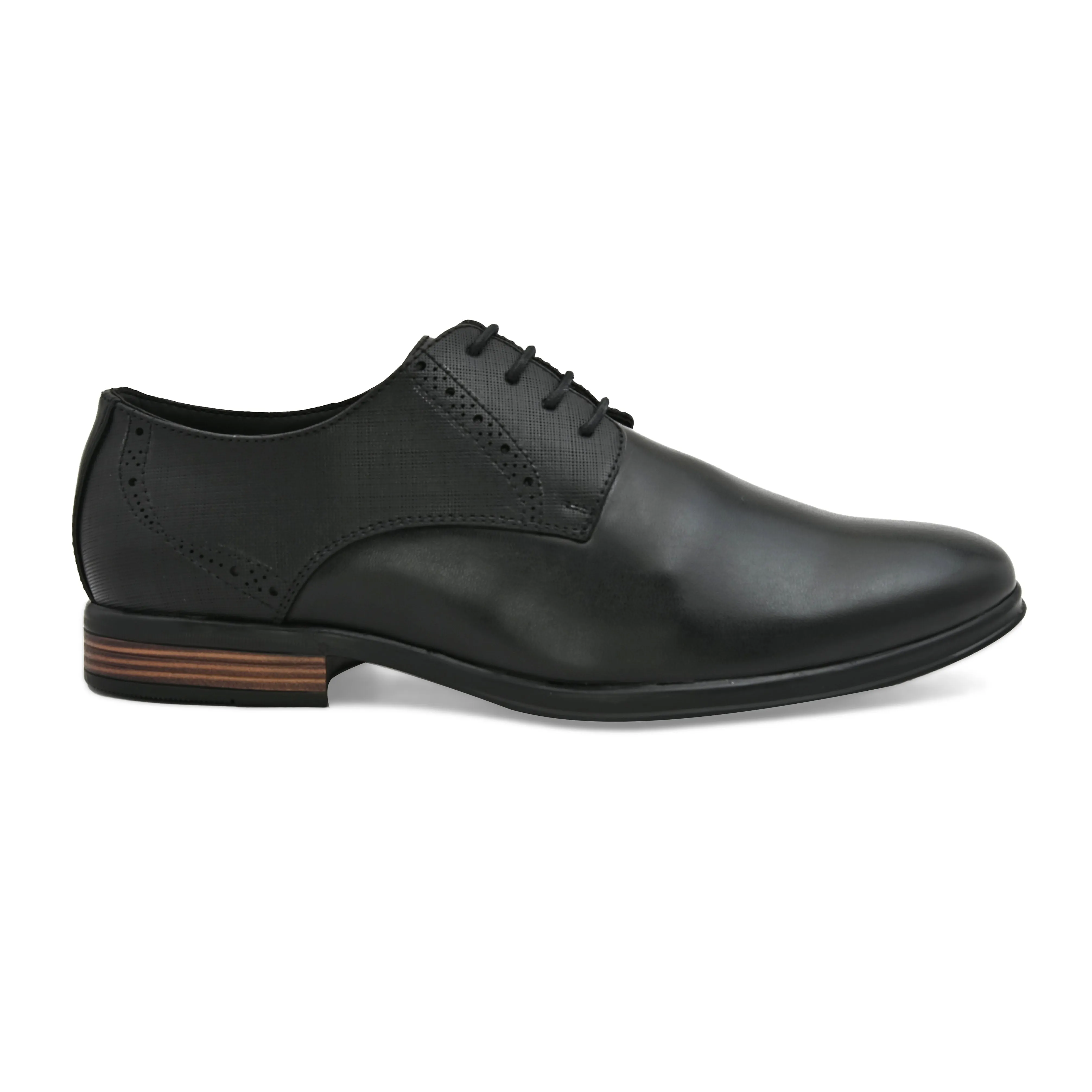 VB'14 Black Derby Shoes