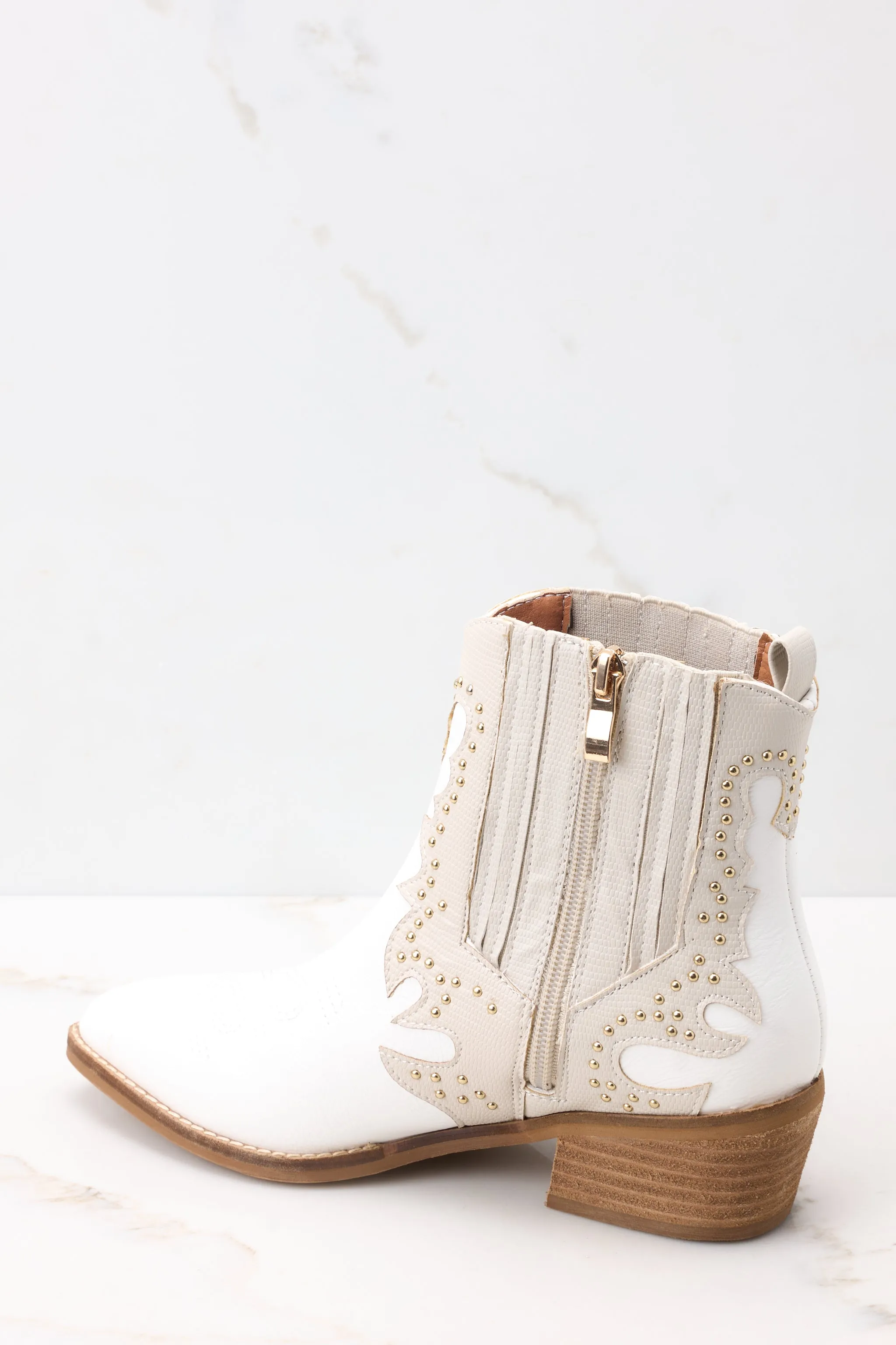 Wild West Wonder Ivory Boots