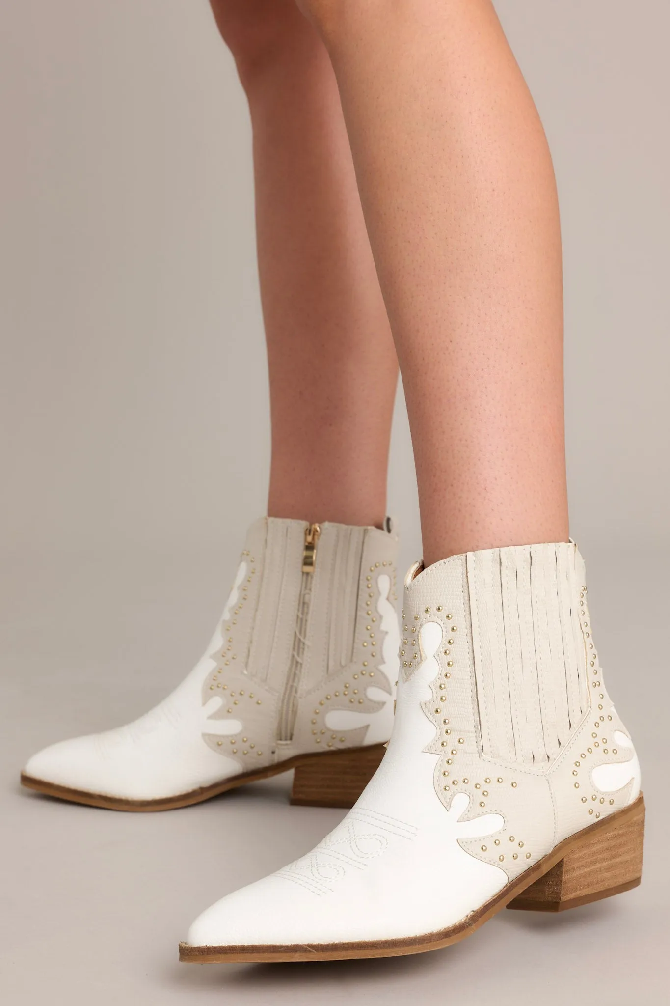 Wild West Wonder Ivory Boots