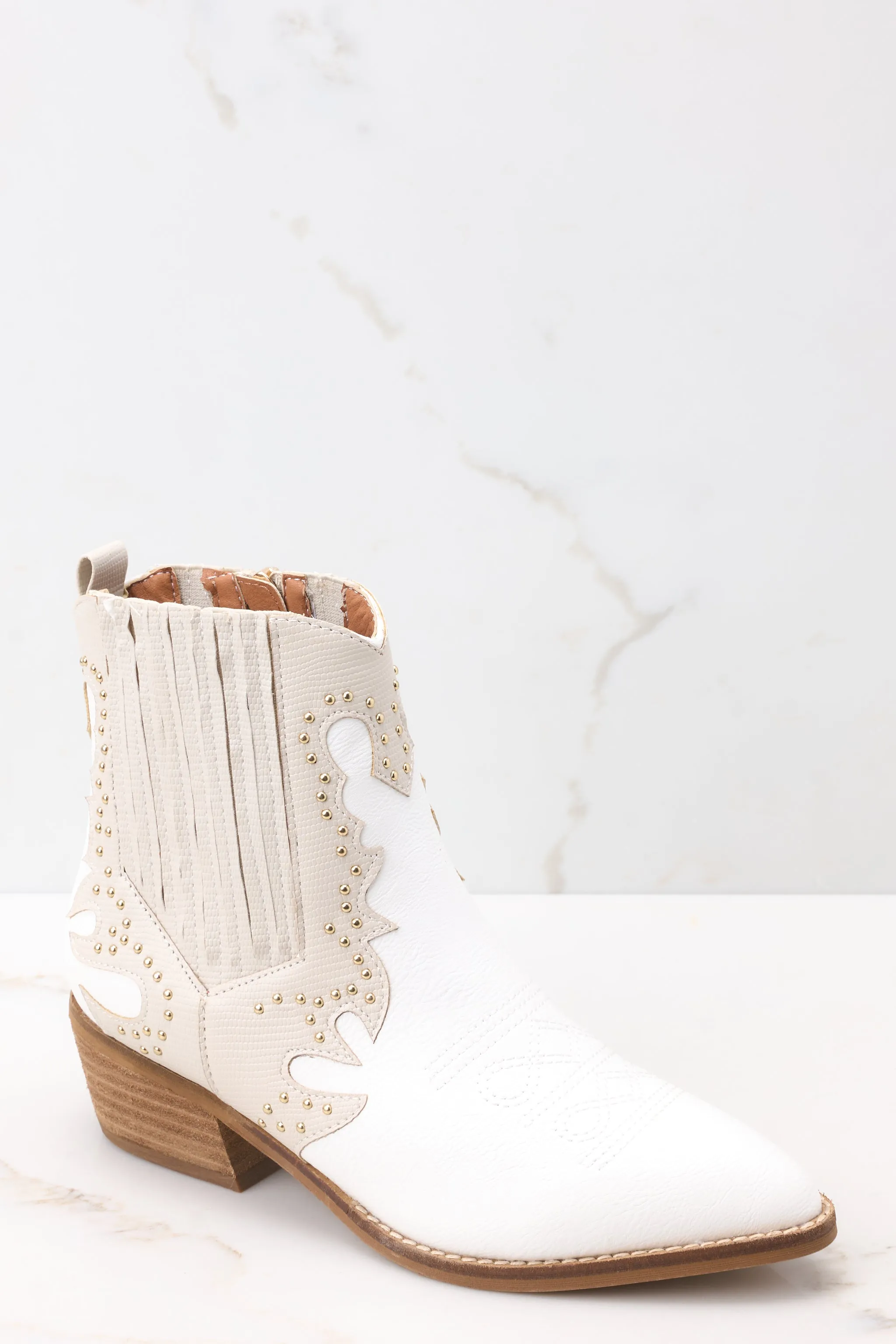 Wild West Wonder Ivory Boots