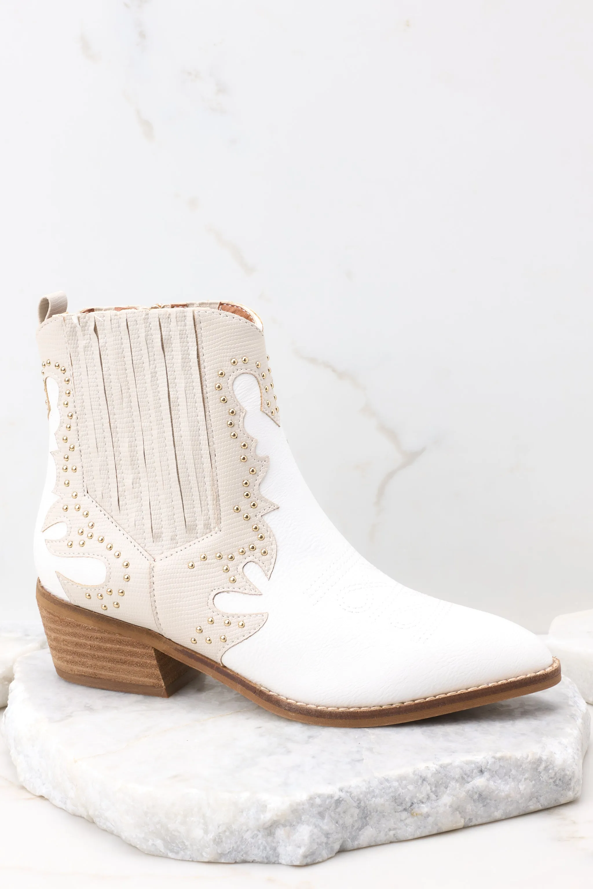 Wild West Wonder Ivory Boots