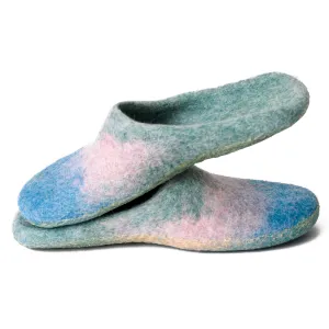 Women's Slippers - Mint Turquoise Blush